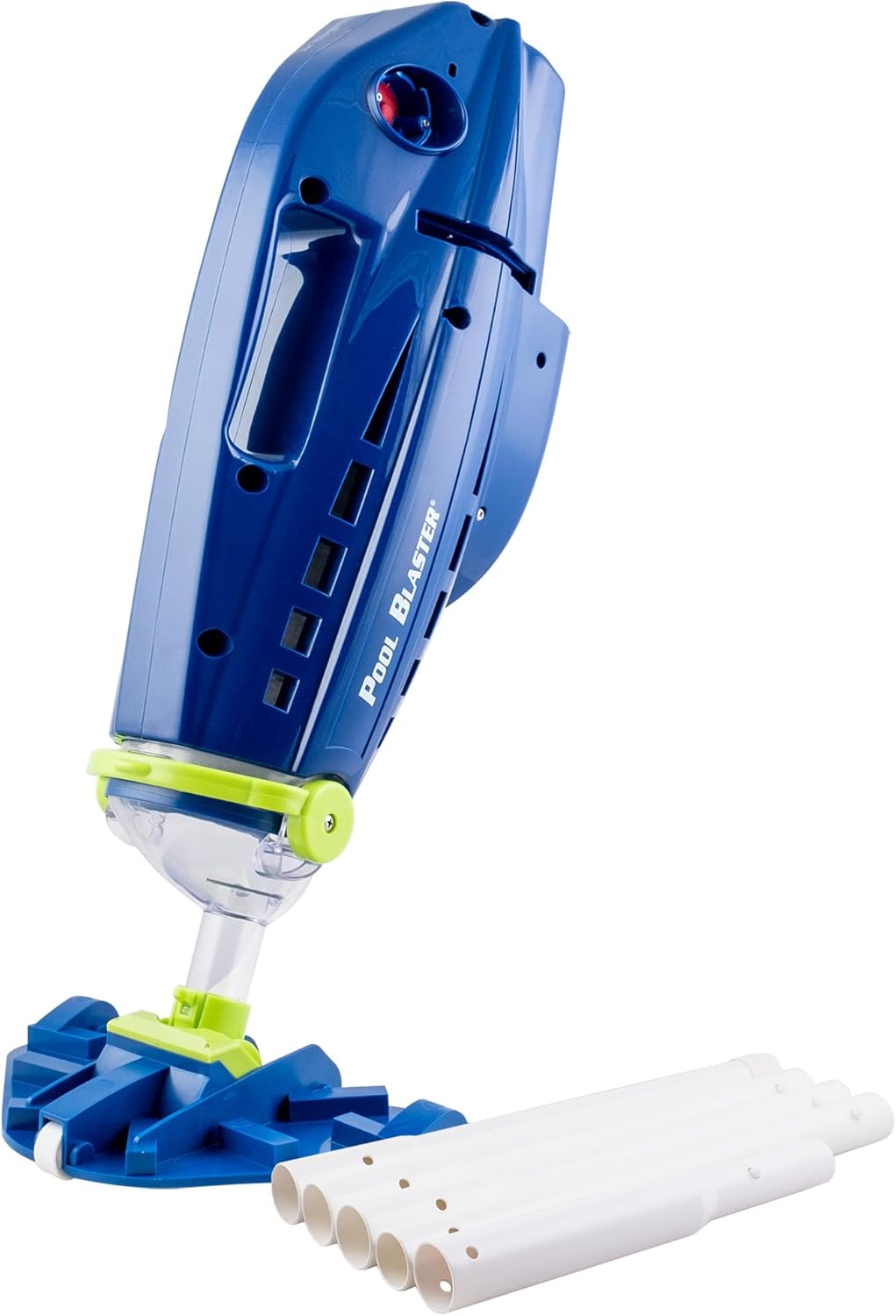 POOL BLASTER Speed Vac XL Cordless Pool Vacuum for Inground & Above Ground Pools, 1 Hour Run Time, High Capacity, Strong Suction, 10.5” Vacuum Head, Handheld Rechargeable Swimming Pool Cleaner