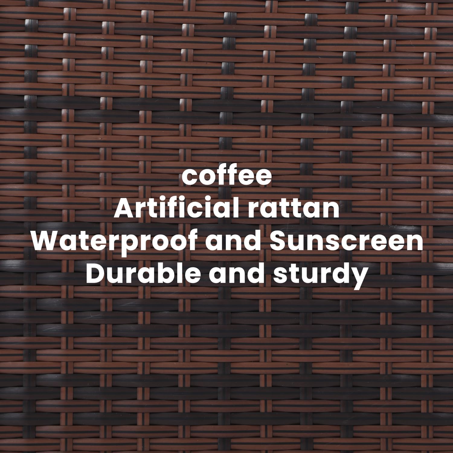 Home Novi Rattan 52-Inch Propane Fire Pit Table - 50,000 BTU, CSA Certified, Wind Guard, Fire Glass, Coffee-Colored - Durable, Safe, & Eco-Friendly Outdoor Heating Solution Grey