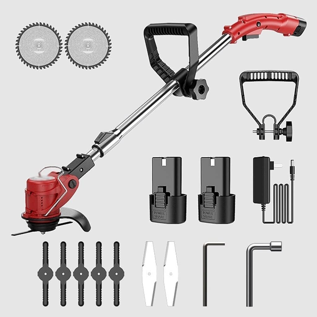 Electric Lawnmower Sale Hand Push Lawn mowerCordless Cord Trimmer Weeder Small Household Electric Lawn Mower Multifunctional