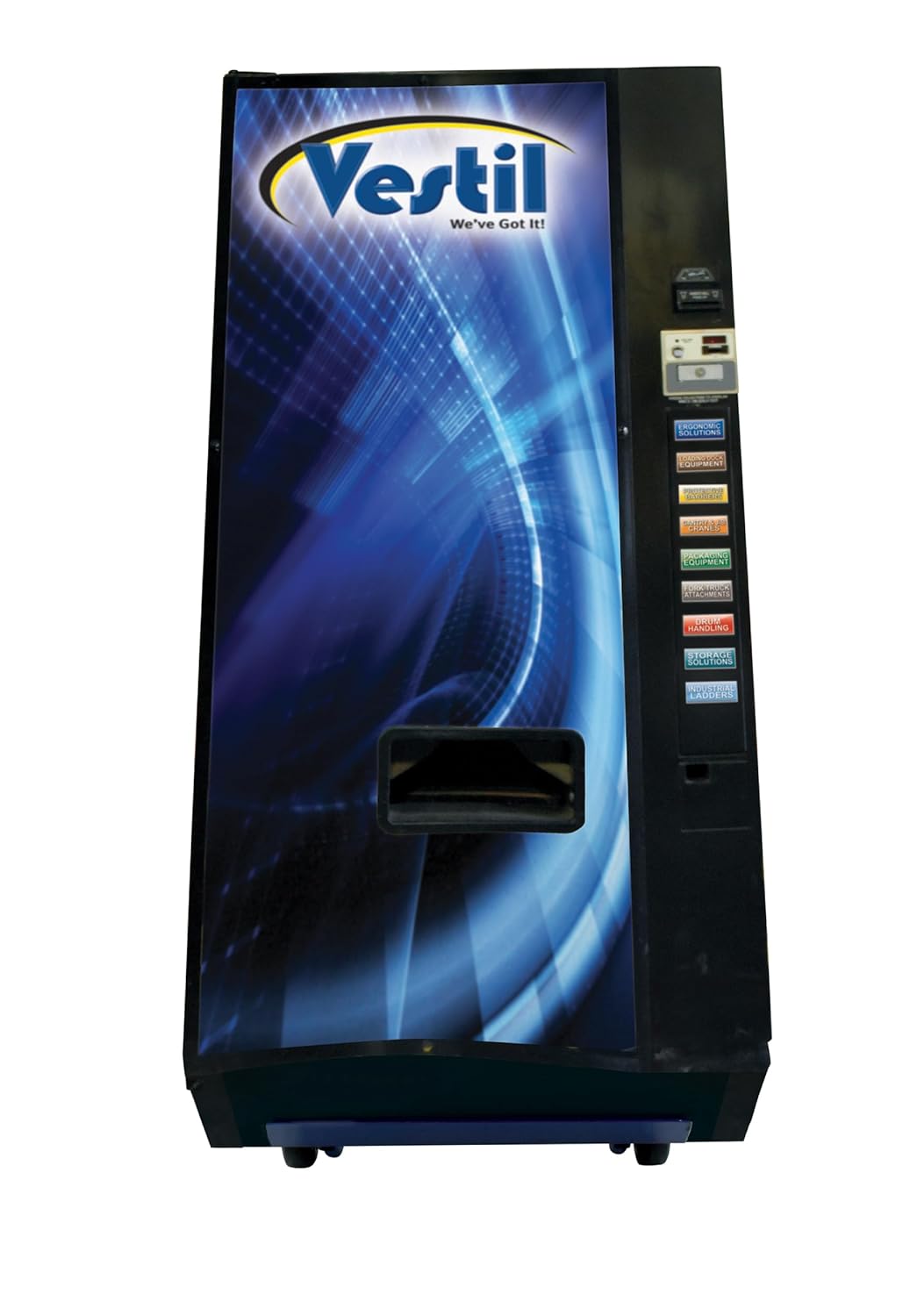 Vestil APPL-1200-60 Steel Ratchet Appliance Cart 17 In. x 24 In. x 60 In. 1200 Lb. Capacity Blue