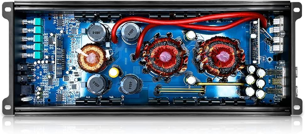 CT Sounds CT-1500.1D Compact Class D Car Audio Monoblock Amplifier, 1500 Watts RMS