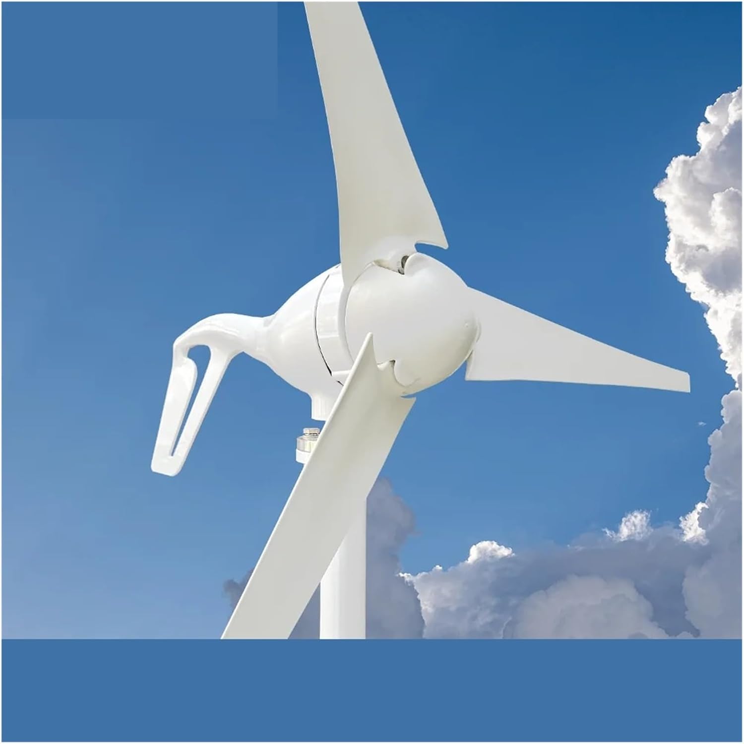 1000w Horizontal Wind Turbine High Efficiency Windmill 12v 24v Wind Energy Generators Electric Generator Home Appliance Camping Low Starting Speed for Home(6 Blades,12V_Wind Turbine ONLY)