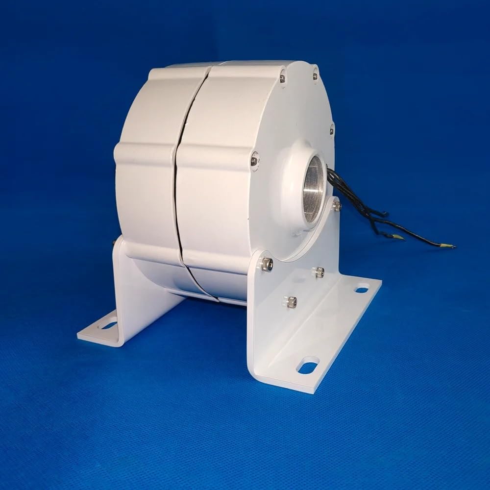 Wind Turbine, Low Speed ​​500W 600W 800W 12V 24V 48V Gearless Permanent Magnet Generator Alternator for Wind Turbine Water Turbine(Without Base,48V_600W)