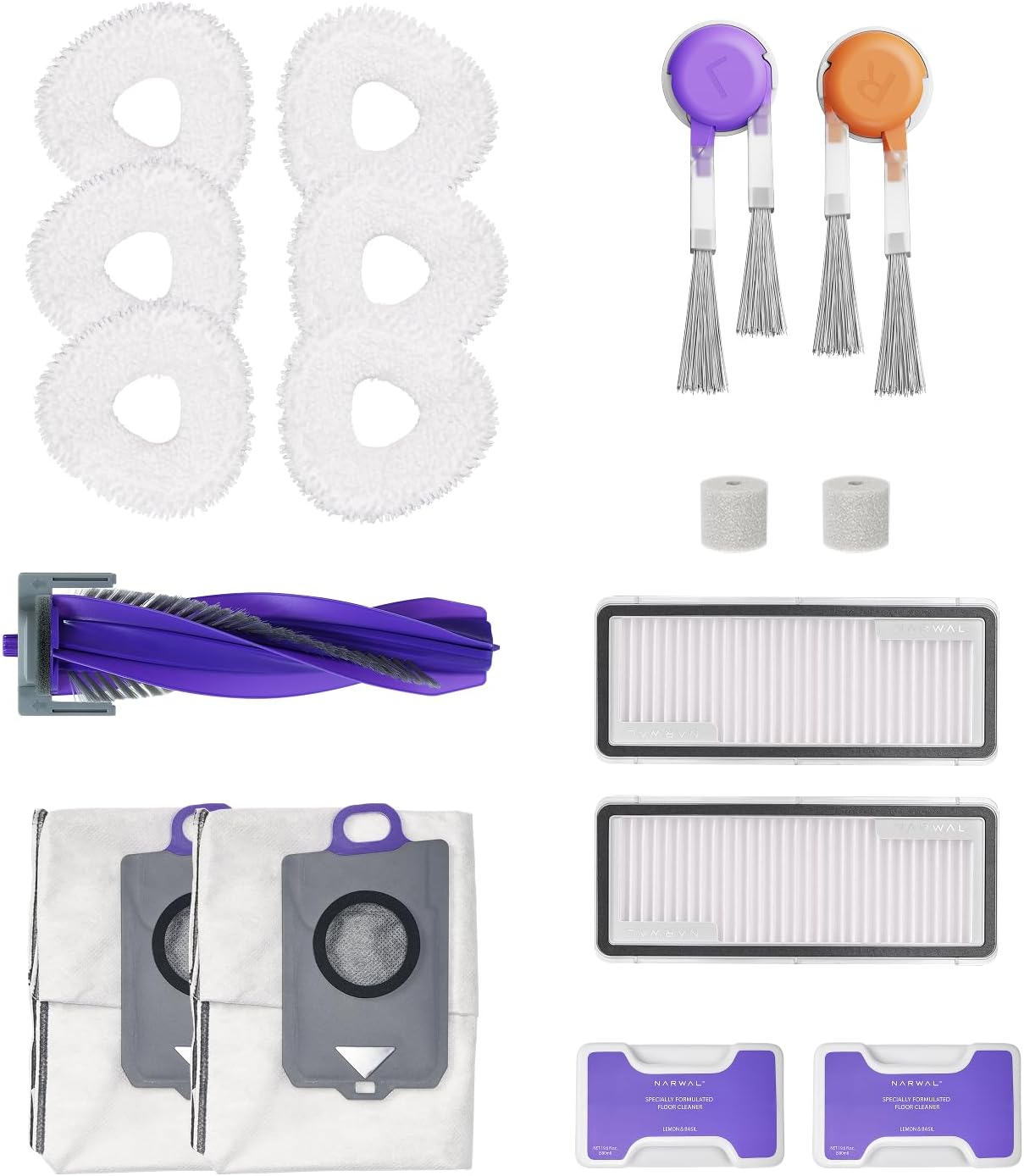 NARWAL Freo Z10 Robot Vacuum and Mop Accessories Pack (Model: Only Freo Z10)