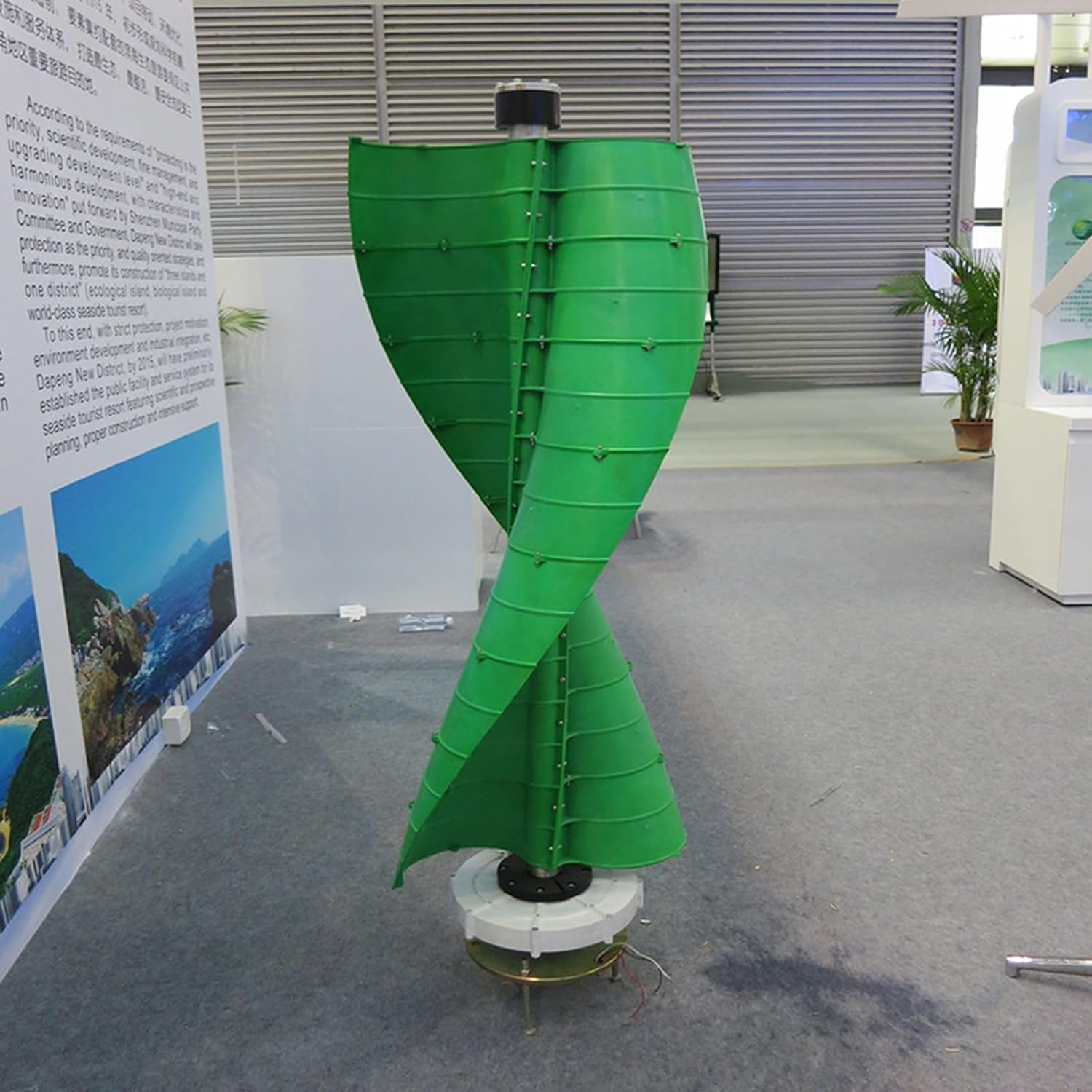 CHRISK 9000W Vertical Axis Wind Turbine 12V/24V Household Miniature Permanent Disk Magnetic Levitation Generator Breeze Start