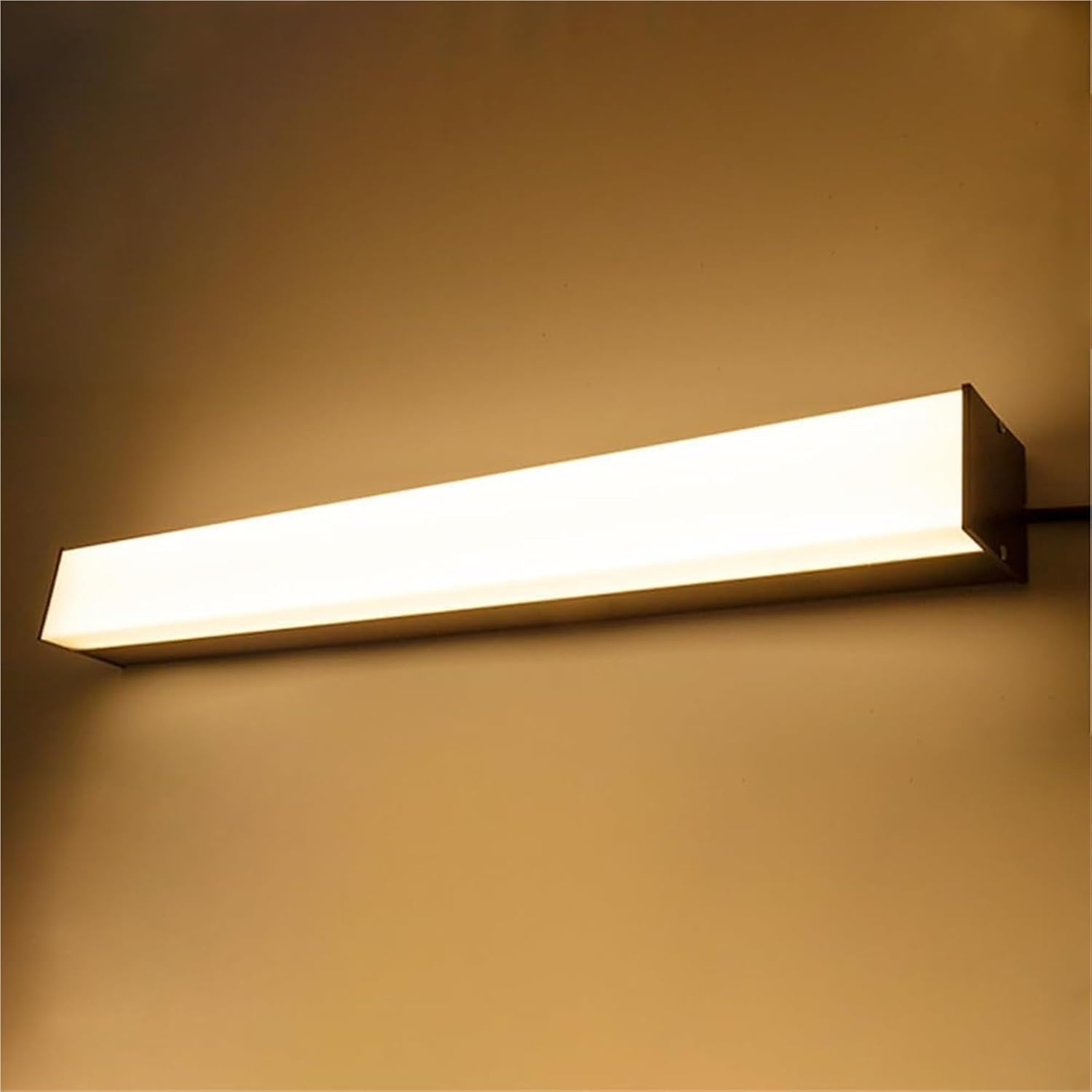 Wall Light Fixtures Black Linear LED Wall Lamp Outdoor Wall Sconce with IP54 Waterproof Rating for Garden Balcony and Porch Lighting(60cm/23.6