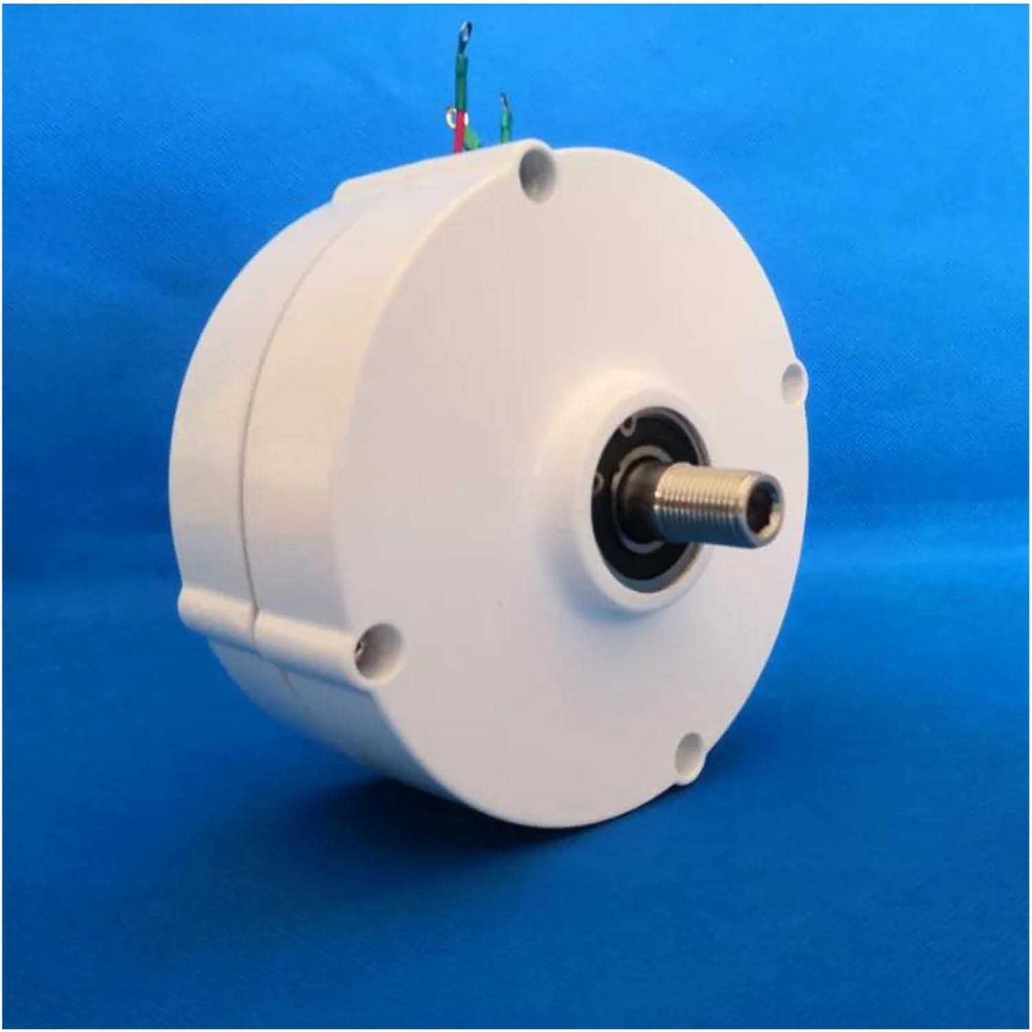 Generators 400W 600W 800W Low Speed 12V 24V 3 Phase Gearless Permanent Magnet AC Alternators for Wind Water Turbine for Home Use Low Starting Speed for Home(Without Base,12V_800W)