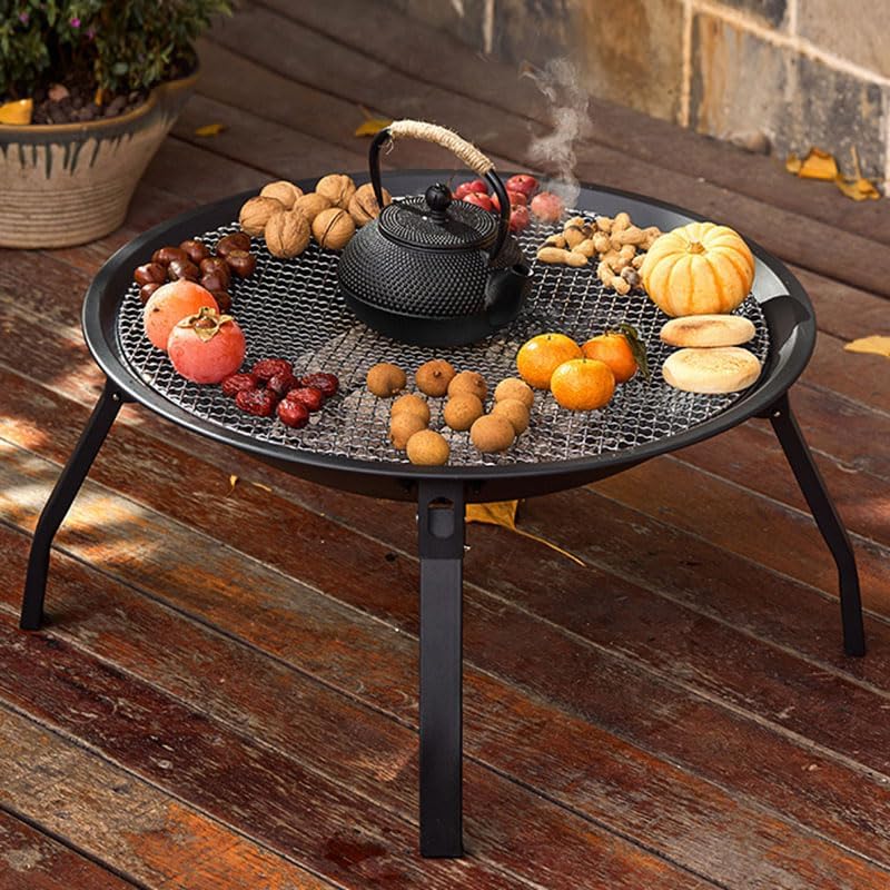 Outdoor Fireplaces Fire Pit Charcoal Stove Heating Outdoor Wood Garden Rack Tea Baking Cooking Household Fire Pits