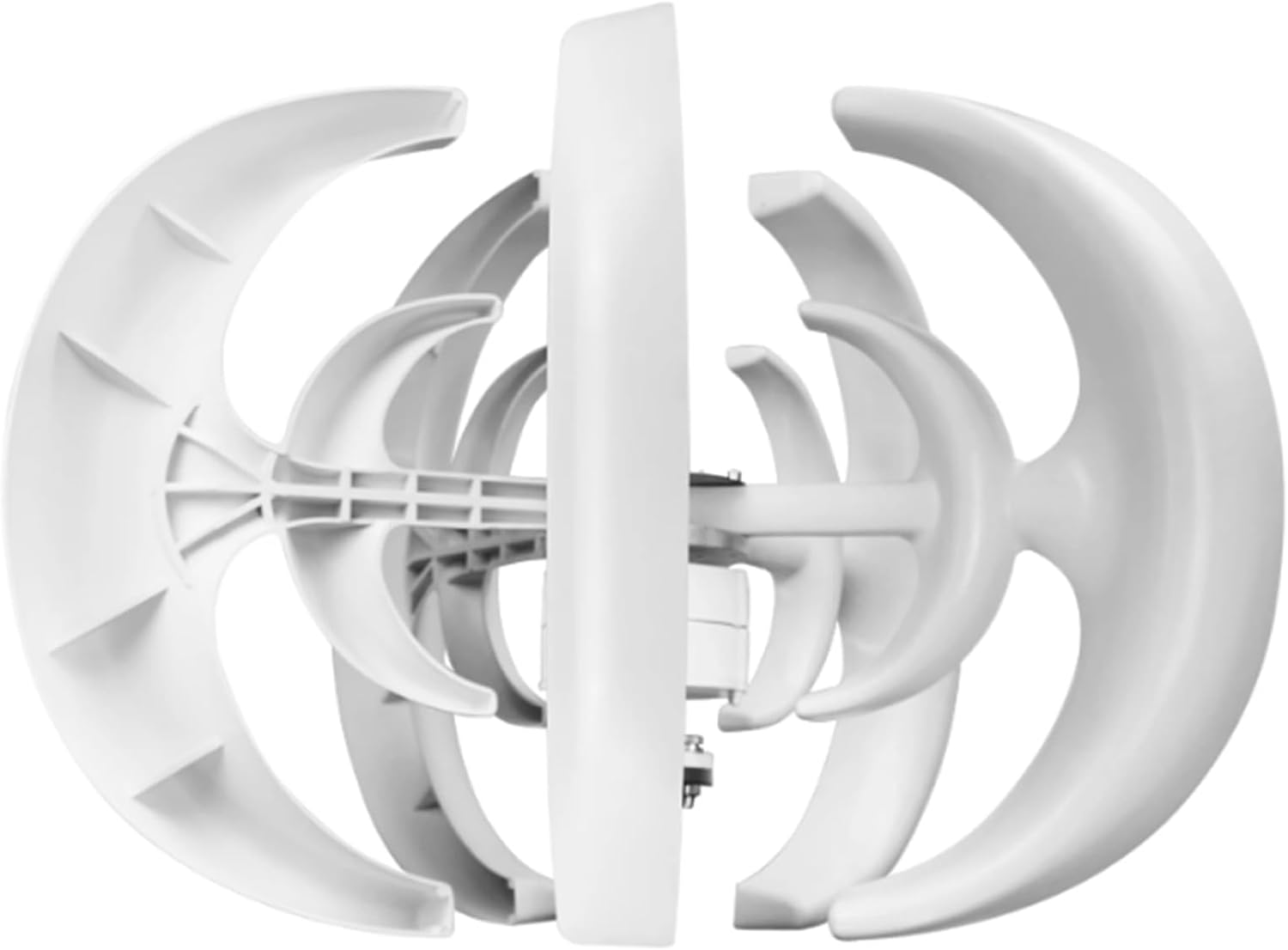 12000W Wind Turbine 12V-220V,with Controller No Noise Vertical Wind Turbine Kit Low Speed Wind Power Turbine Generator for Outdoor Courtyard Use