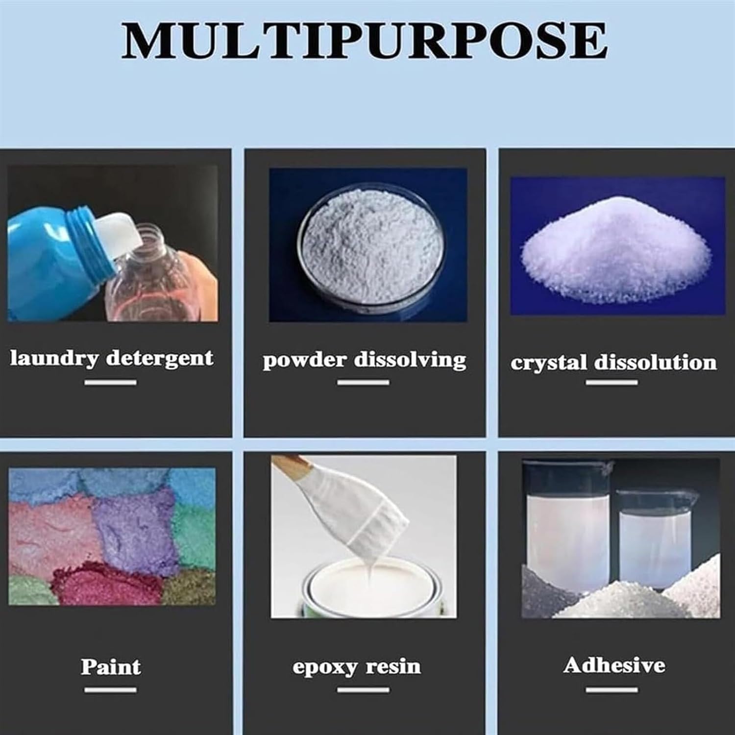 IBC Air Agitator, 980W Electric Tank Mixer Machine, 1 Ton Paint Stirring Machine with Support Hanger, Folding Propeller, for Ink Dissolver Agitator,Packageb(Packagec