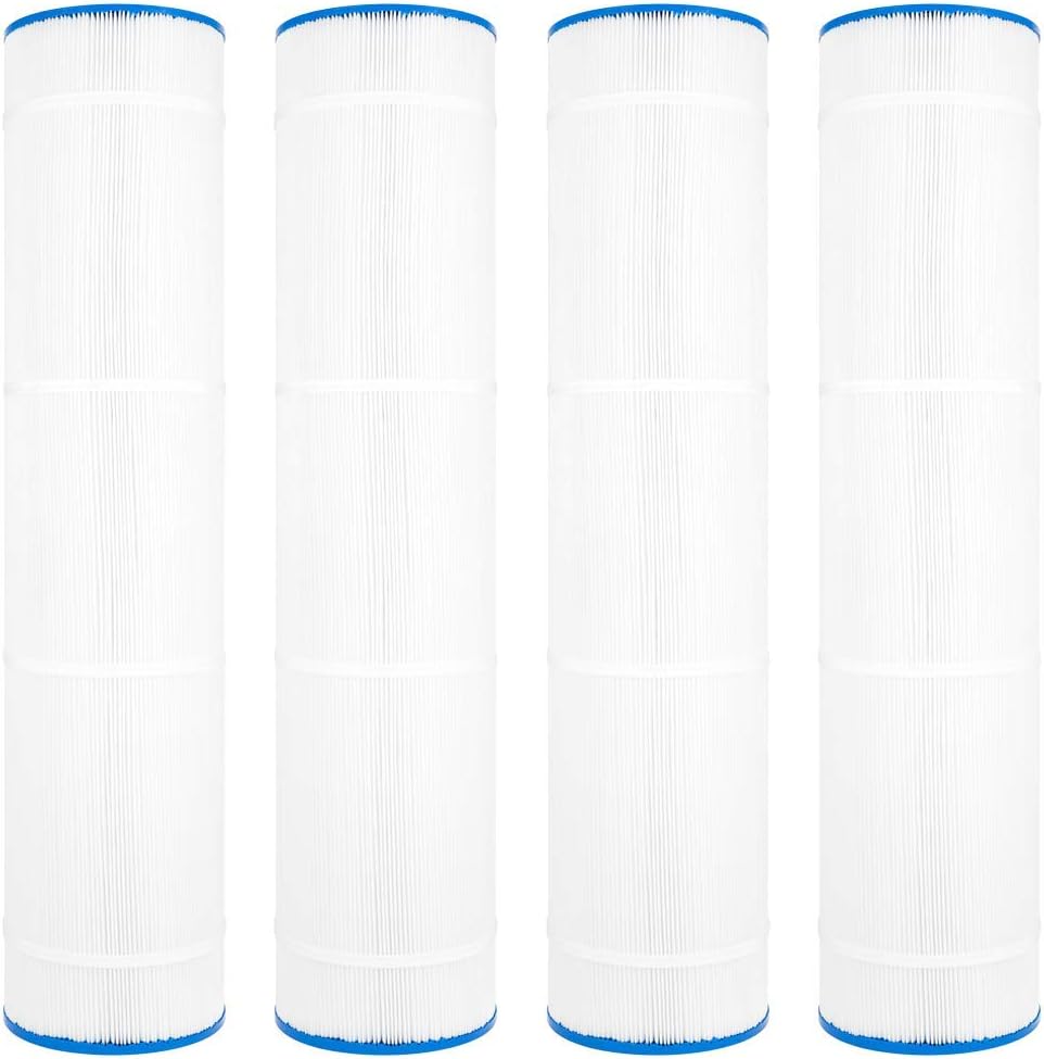 Clear Choice Pool Spa Filter 7.00 Dia x 32.06 in Cartridge Replacement for Pentair Clean & Clear Plus 520 Aladdin 22505, [4-Pack]