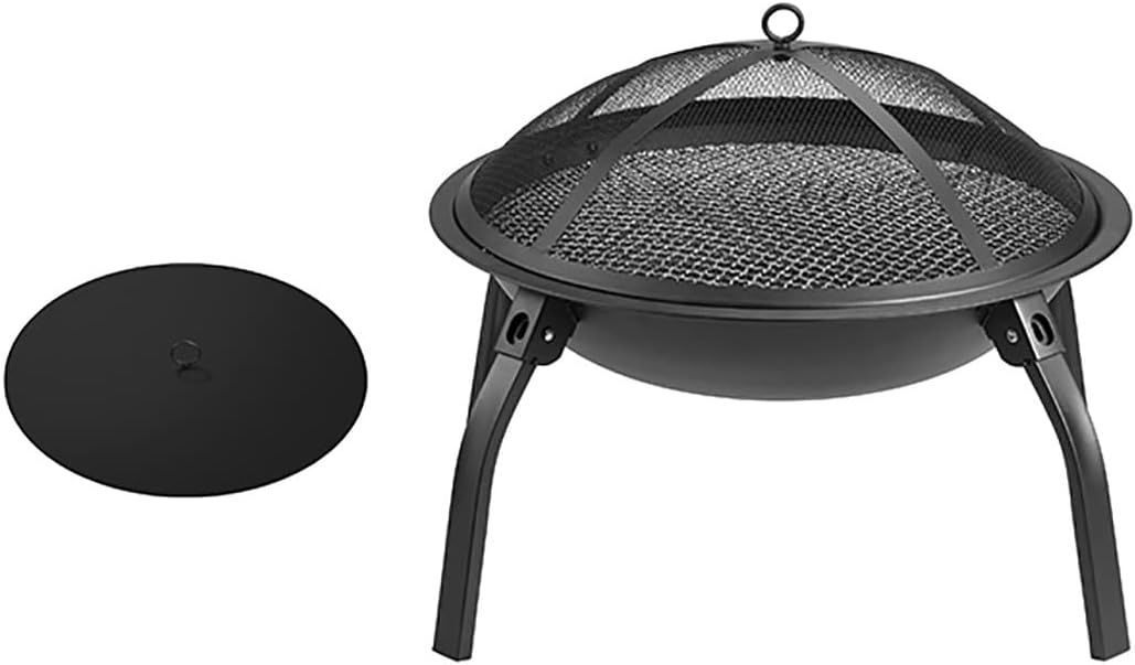 Foldable Home Fireplace Patio Villa Heating Stove Outdoor Charcoal Grill Indoor Grill fire Pit Grill， Portable Wood Burning Stovem,Camping Stove,Camping incinerator Frame