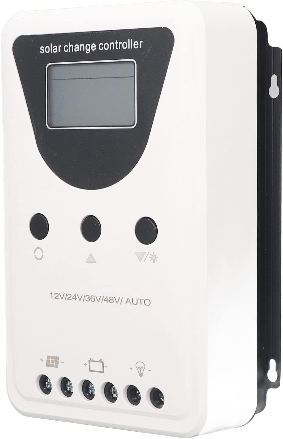 ciciglow 100A MPPT Solar Controller, 12/24/36/48V, LCD Display, ciciglow8rd9pntya76291-13, Multiple Load Control Modes