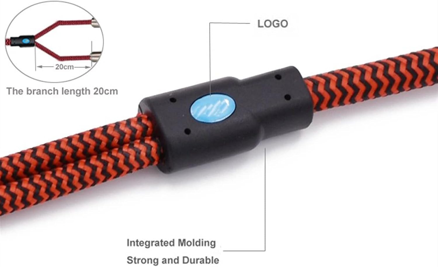 Guitar Cable Cable 1/4 Inch Output Dual 6.35mm for Amplifier Sound Mixer Electronic Organ Guitar Cable (Color : 5meter)