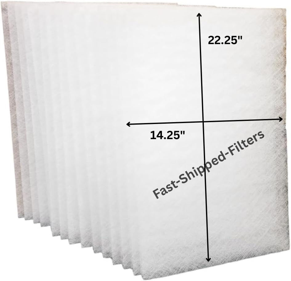 Fast-Shipped-Filters 20-16x25 REPLACEMENT FILTERS COMPATIBLE WITH RESPICAIRE MICROCLEAN 95 AND EM PURECLEAN 95 AIR CLEANER
