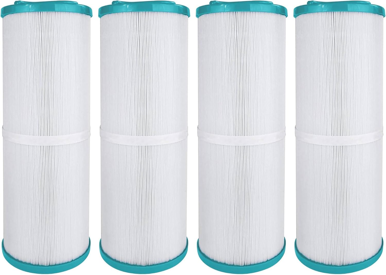 Hurricane Filters 4 Pack HF4H949-01 Advanced Spa Filter Cartridge - Replacement for PWW50L, Unicel 4CH-949, Filbur FC-0172, Waterway Teleweir 50 - Best Value USA Spa Filters