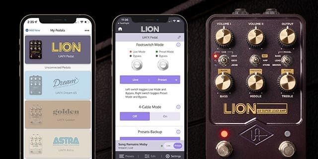 Universal Audio Lion 68 Super Lead Amp Pedal
