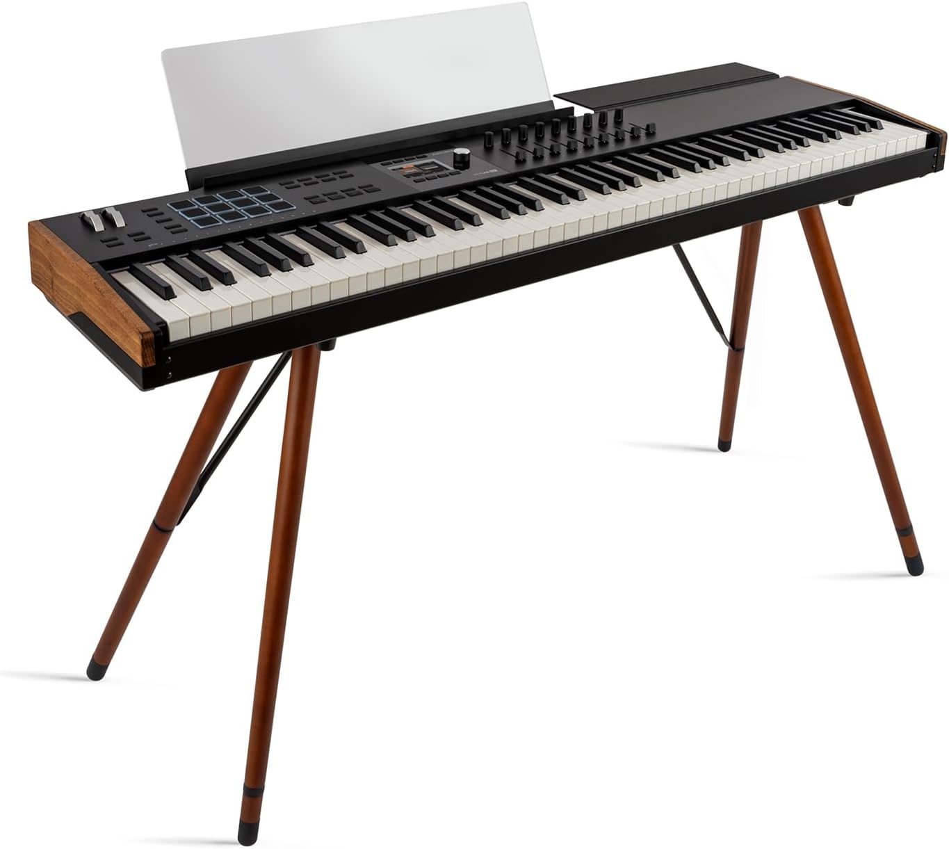 Arturia KeyLab 88 mk3 (Black) and Wooden Legs Bundle