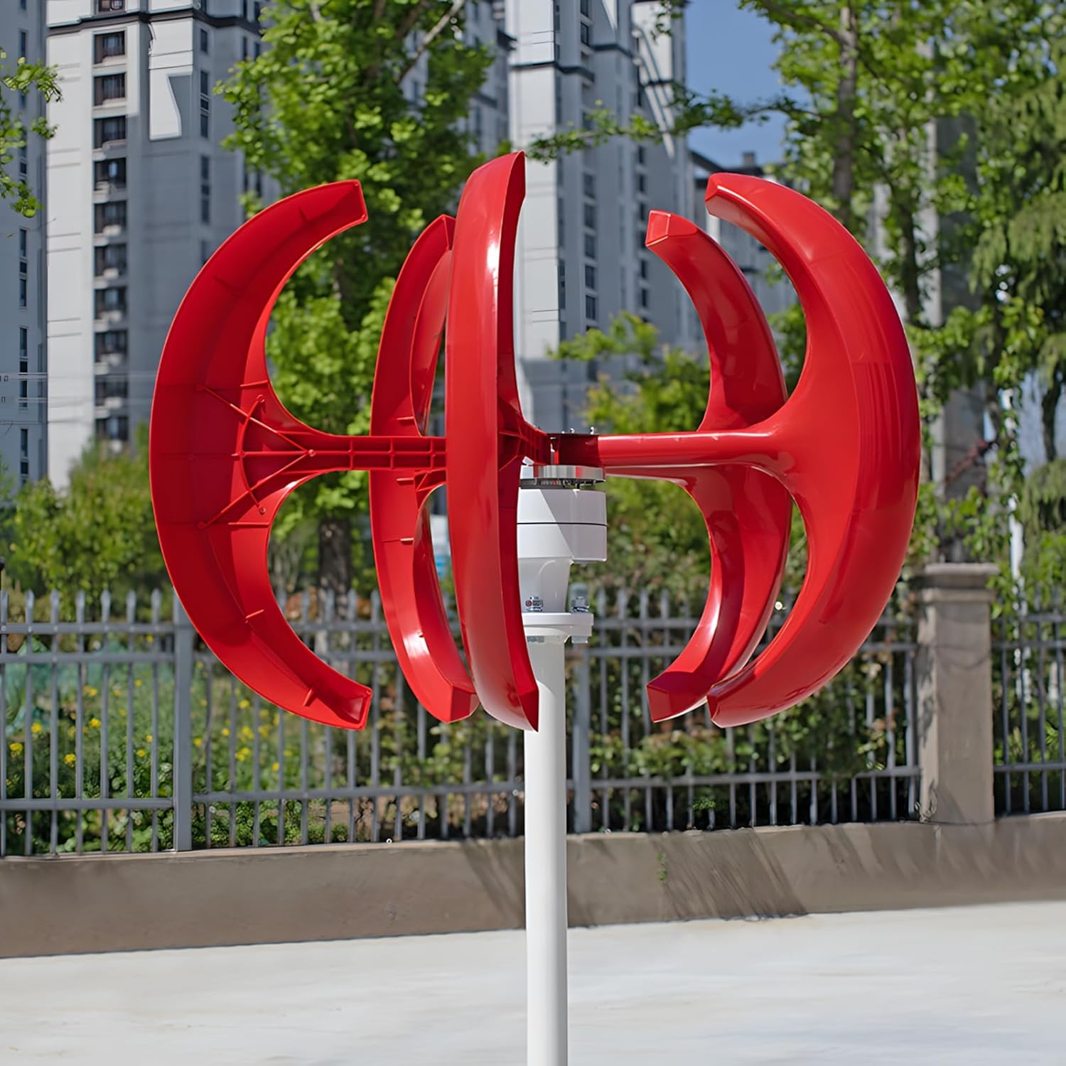 1000W 12V/24V Wind Turbine Generator Kit, 5-Blade Electromagnetic Power Generator for Home, Hybrid Systems, Streetlight Use - Efficient Renewable Energy Solution