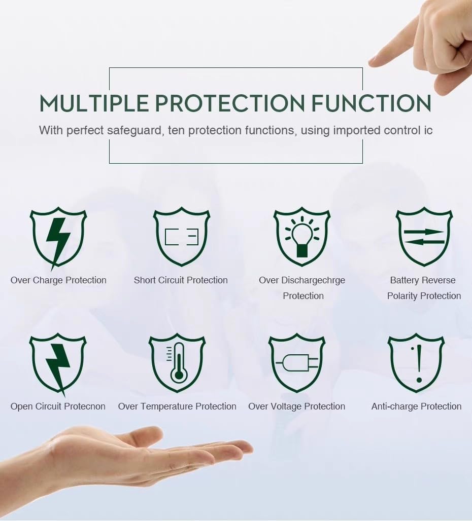 3KVA 2400W 120V Stainless Steel Solar Inverter with Inverter,Pure Sine Wave Solar Power Inverter Mode with 50A Solar Charger & 30A AC Charger 24V LeadAcid Sealed GelAGM Battery