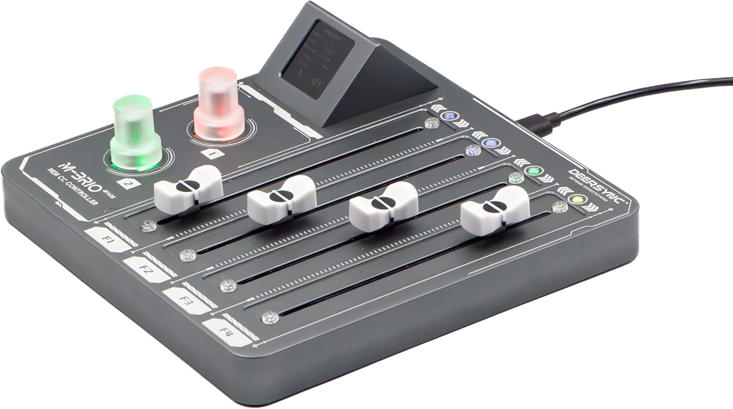 M-BRIO-4FADE 4 Faders MIDI CC Controller