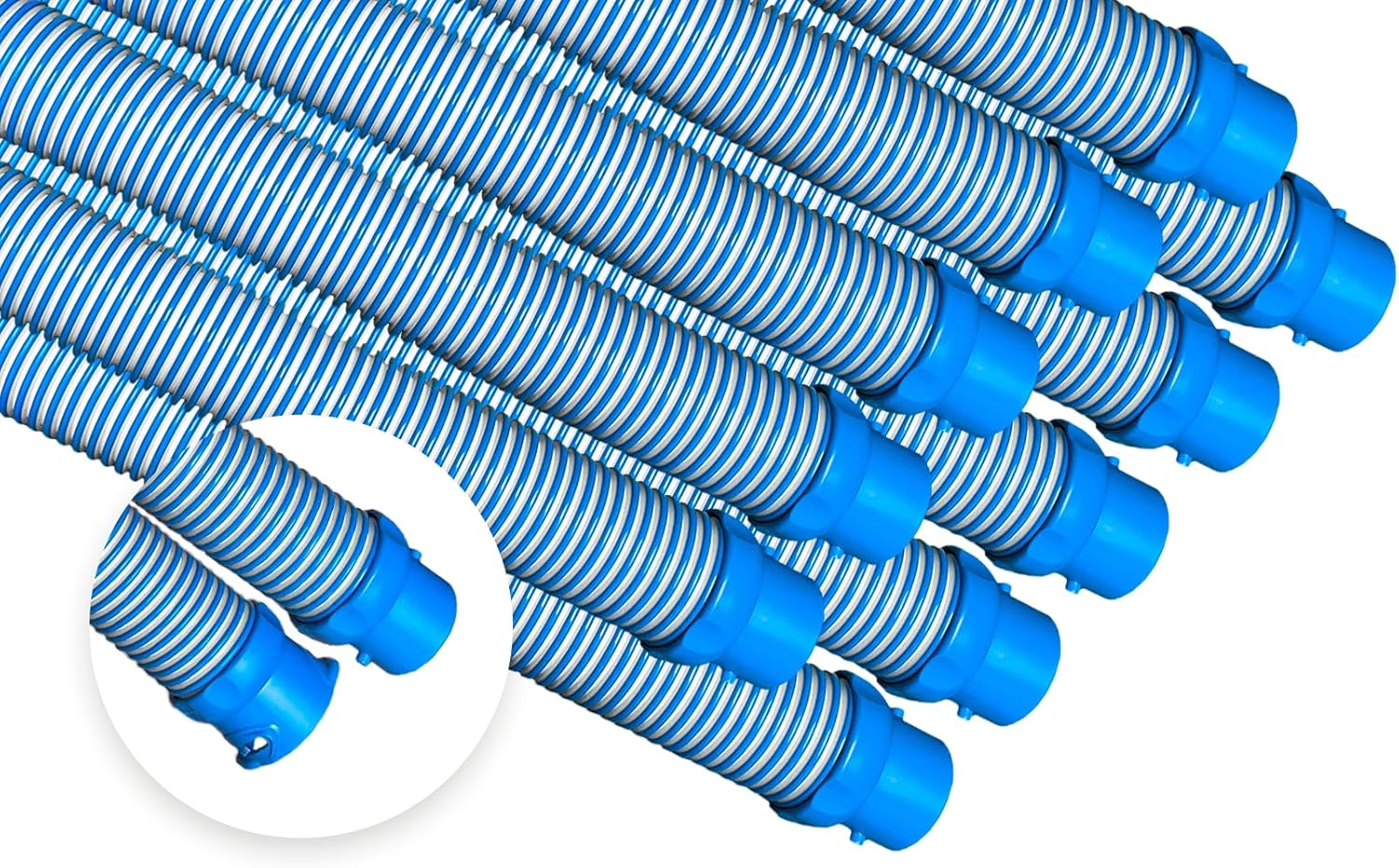 One Year Manufacture Warranty Universal Swimming Pool Vacuum Cleaner Hose Compatible with Zodiac Baracuda MX6 MX8 X7 T3 T5 Length 3ft (1meter)