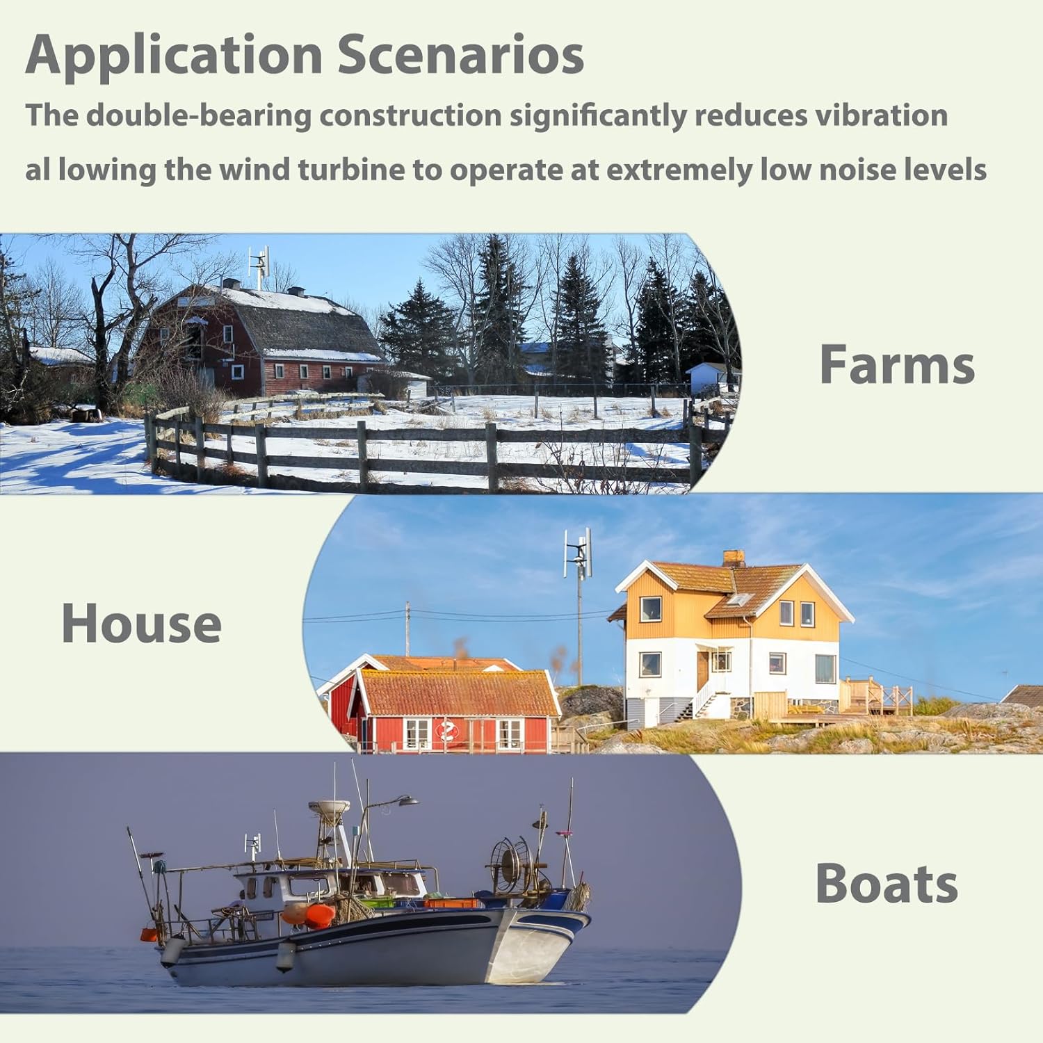 Wind Turbine Generator kit 1000W 12V 24V 48V, Vertical Wind Generator with MPPT Charge Controller, for Home Marine Electricity Off Grid System (48V 1000W Mppt)