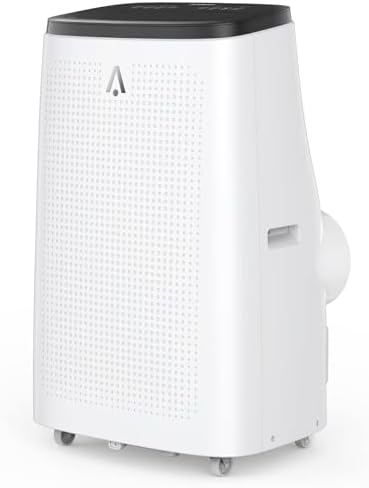 Portable Air Conditioners, 14000 BTU Portable AC Unit with Remote Control, 3-In-1 Quiet Air Conditioner for Room, Dorm, Office, Cools Up to 750 Sq. Ft, Sleep Mode, 24H Timer, Window Kit, White