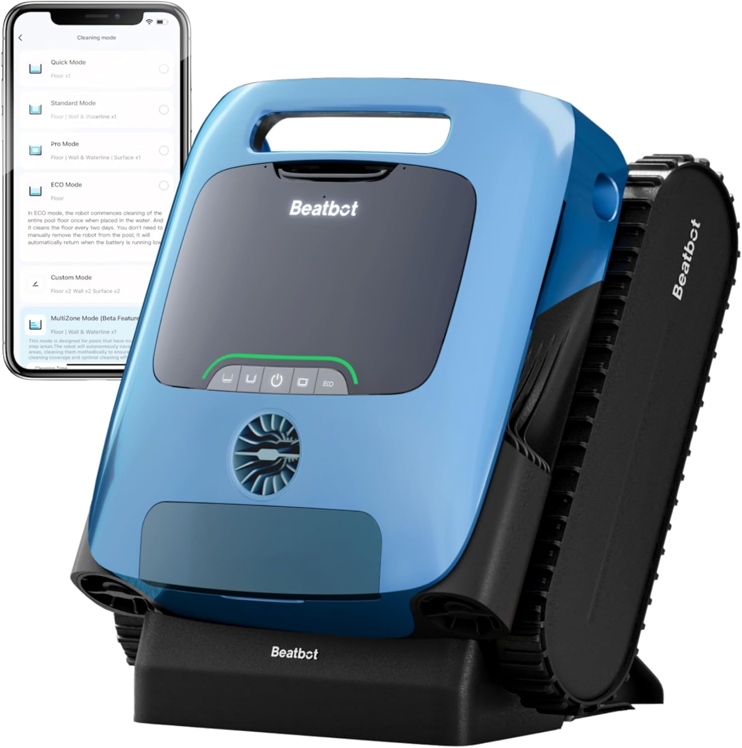 Beatbot A100 Pro Cordless Robotic Swimming Pool Cleaning Vacuum, APP Controlled