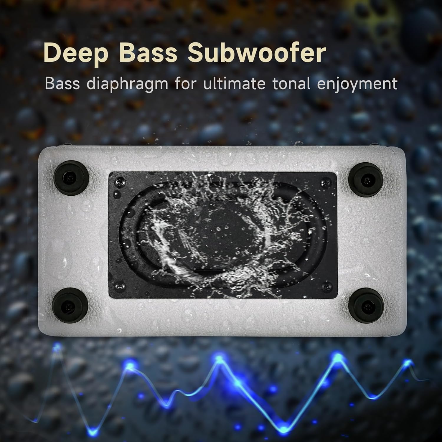 MOOER SD10i 10W Practice Guitar Amplifier Combo with Smart Effects App, Stero Sound Portable with LED Light, 49 Effects Types, 52 Amp Models, Loop, Drum Machine, Tunner (Grey)