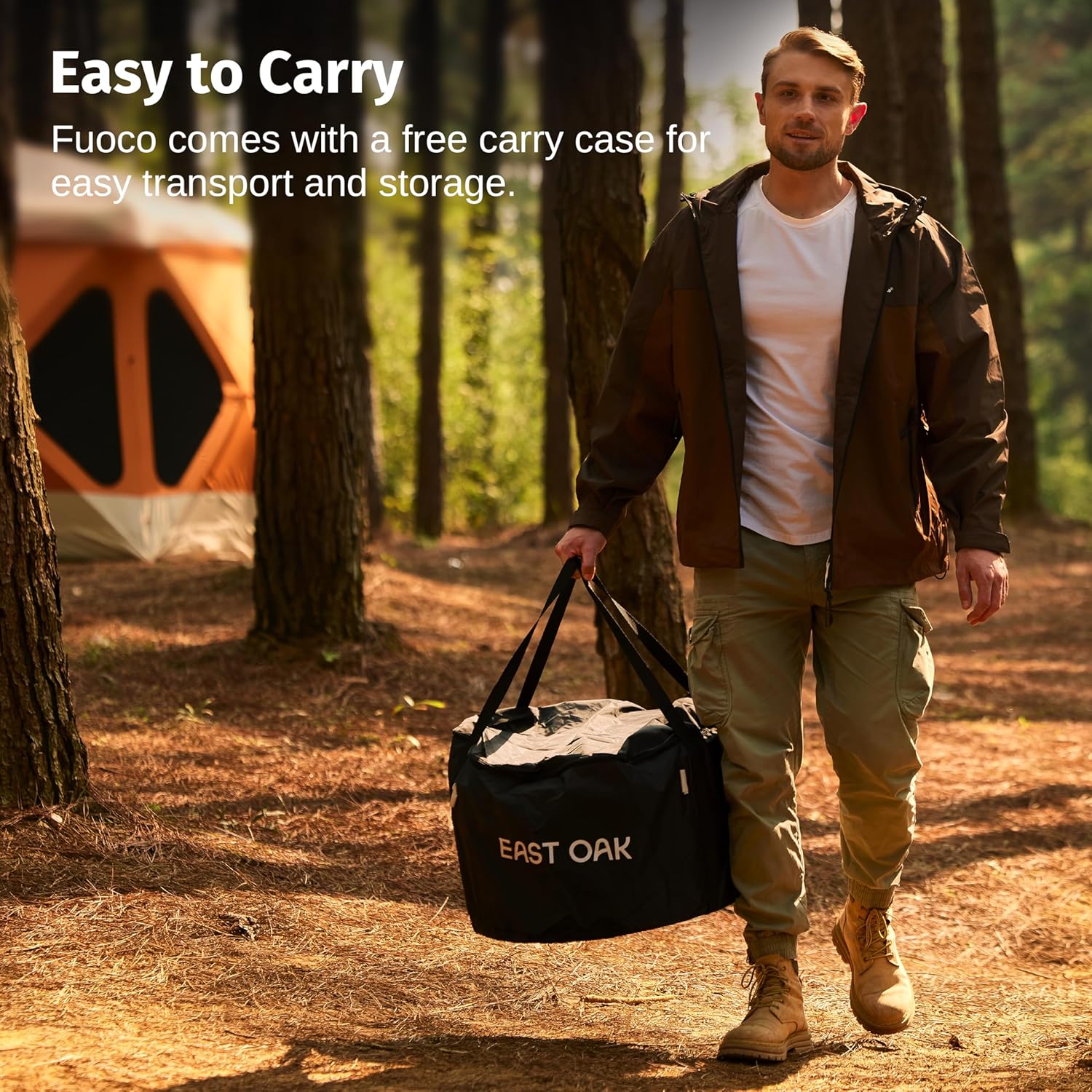 EAST OAK Camber Smokeless Fire Pit 29