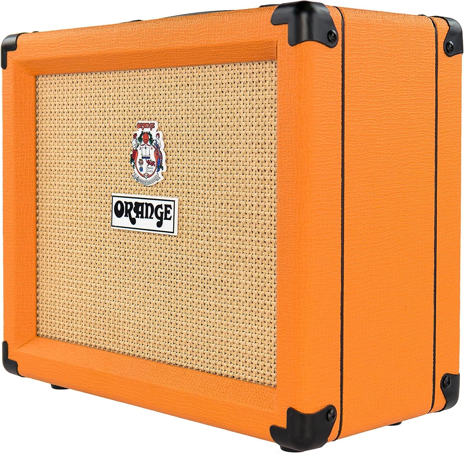 Orange Crush 20RT Guitar Combo Amplifier Bundle with Pig Hog Woven Instrument Cable and Liquid Audio Polishing Cloth (3 Items)