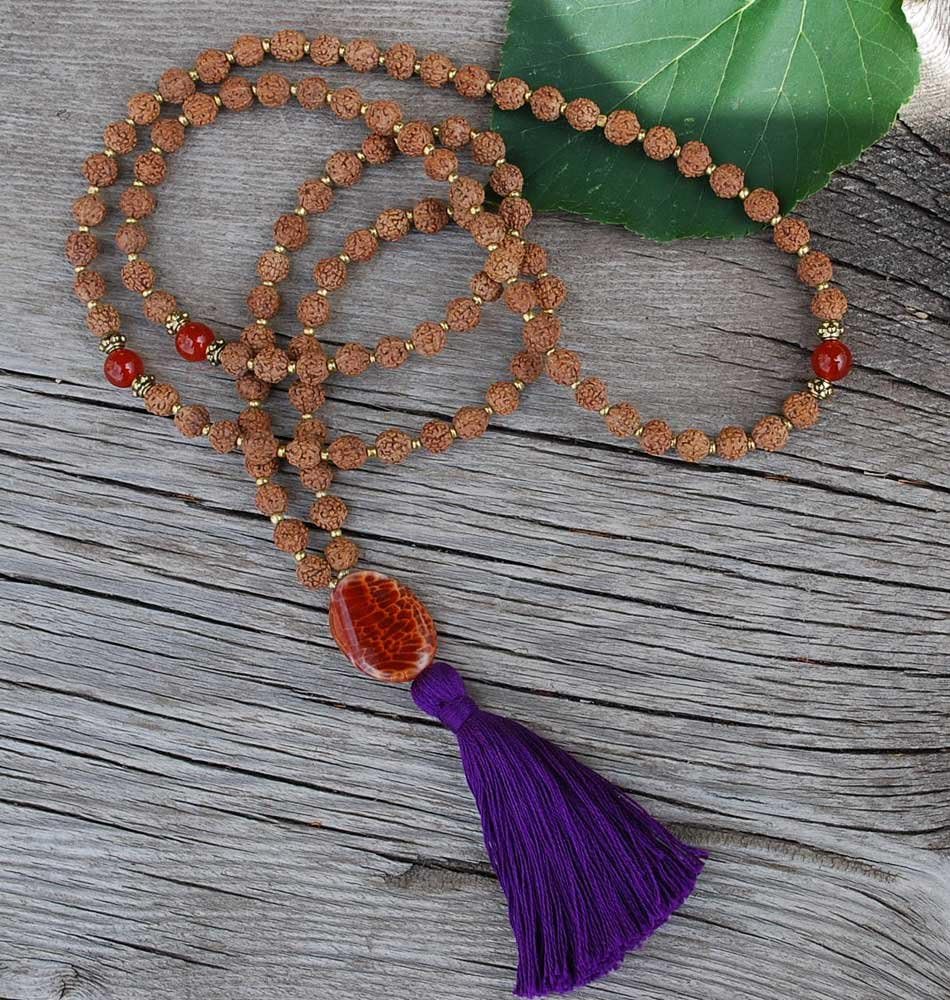 Rudraksha Mala-Heart Warming