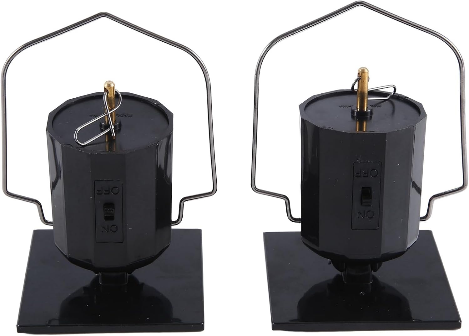 Solar Hanging Display Motor Rotating Small Motor Solar Wind Spinner Motor Multi-Purposes Rotatable Hook 10Pcs