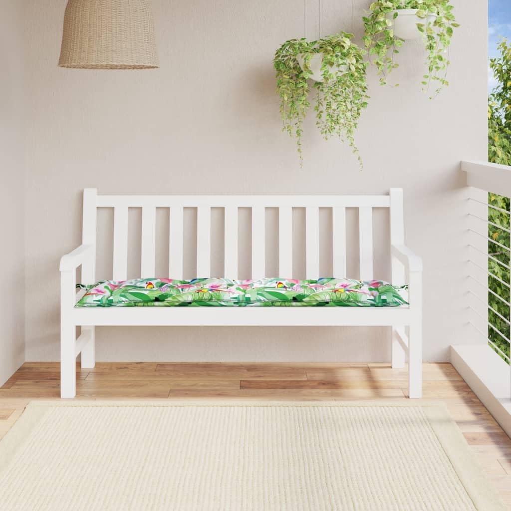 Garden Bench Cushion Multicolor 59.1