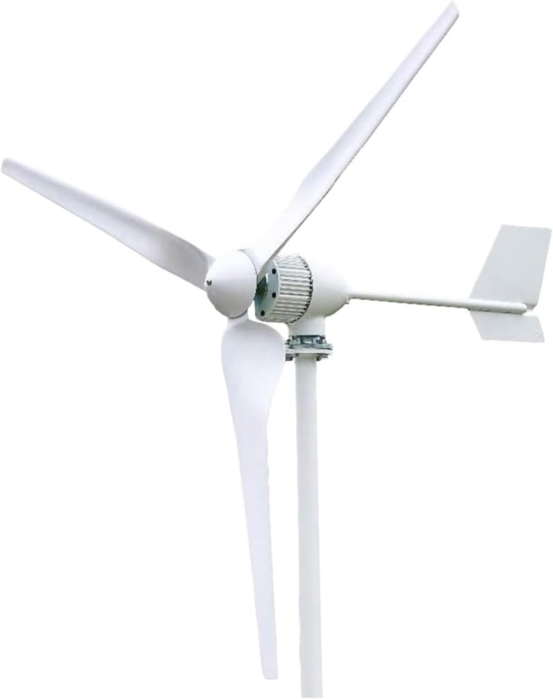 Wind Turbine Generator Kit, 20KW Horizontal Wind Power Turbine Generator for Home Farm Electric Alternator 24V 48V Windmill Three Phase AC for Hybrid Solar Wind System(24V_20KW)
