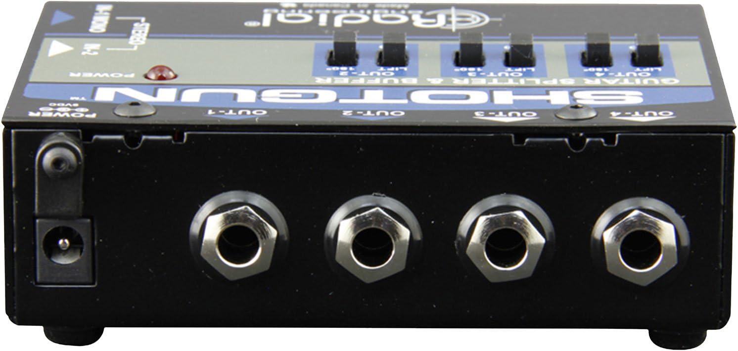 Radial Shotgun 4-channel Amp Driver