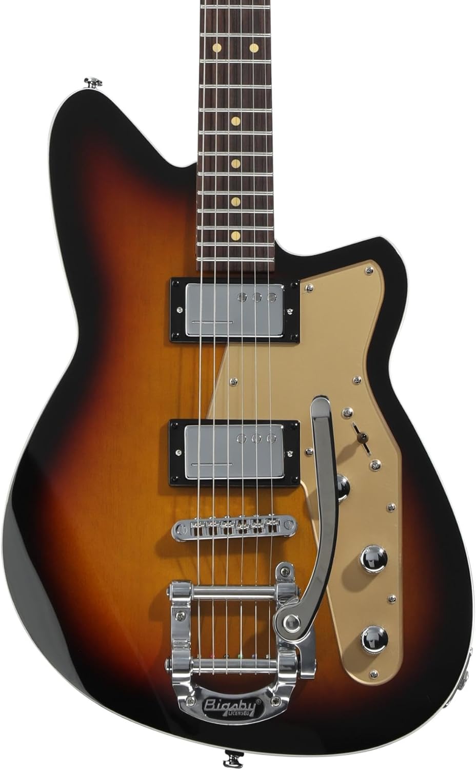 Reverend Jetstream HC Electric Guitar - 3-tone Burst, Rosewood Fingerboard