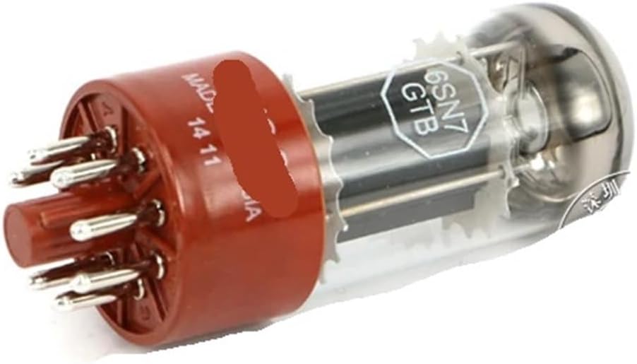 6SN7 Tube Replaces 6N8P/6H8C/CV181 Vacuum Tube, Precision Matching for Amplifier(1 pcs)
