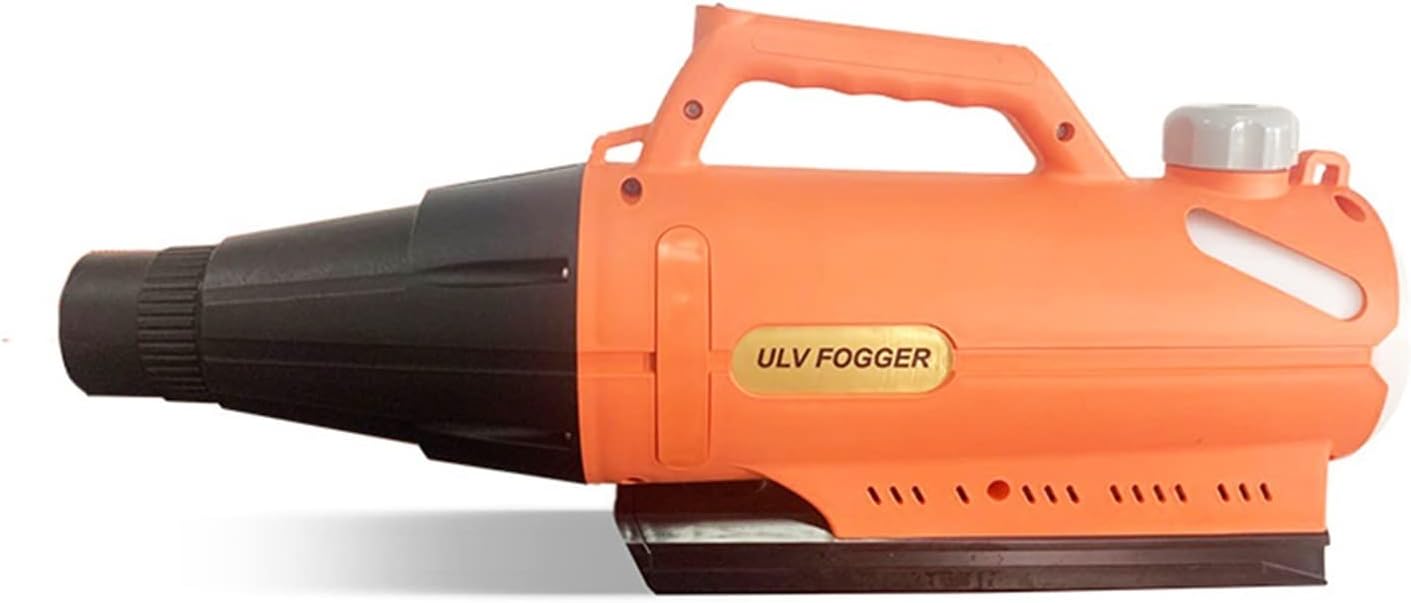 Electric ULV Fogger Sprayer 3L Portable Cold Mist Machine Aerosol Generator Disinfection Machine Nozzle Fight Drugs Sprayer (Color : Yellow)