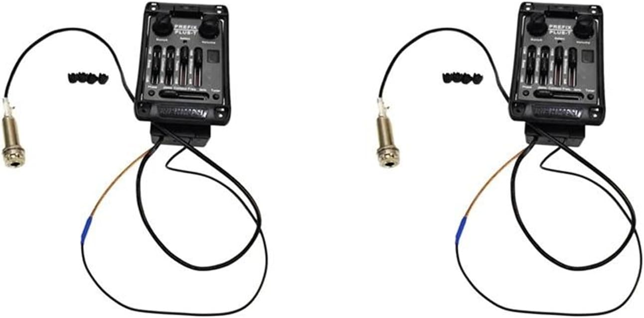 Preamplifier with Tuner Acoustic Guitar Pickup Equalizer