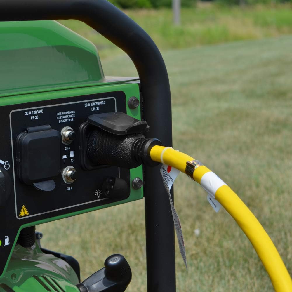 Conntek 20601-040 L14-30 Generator Extension Cord (40 Feet) UL Listed