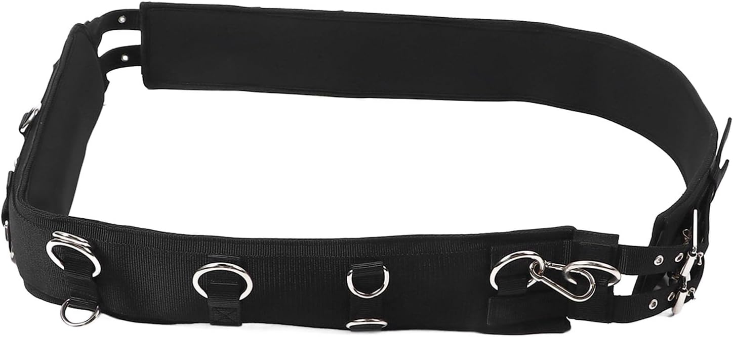 AYNEFY Horse Accessories Other Horse Supplies, Training Gear 180cm to 215cm Adjustment Equestrian Belt with Buckle Design Equestrian Surcingle Buckle Belt for Horse Riding Horse