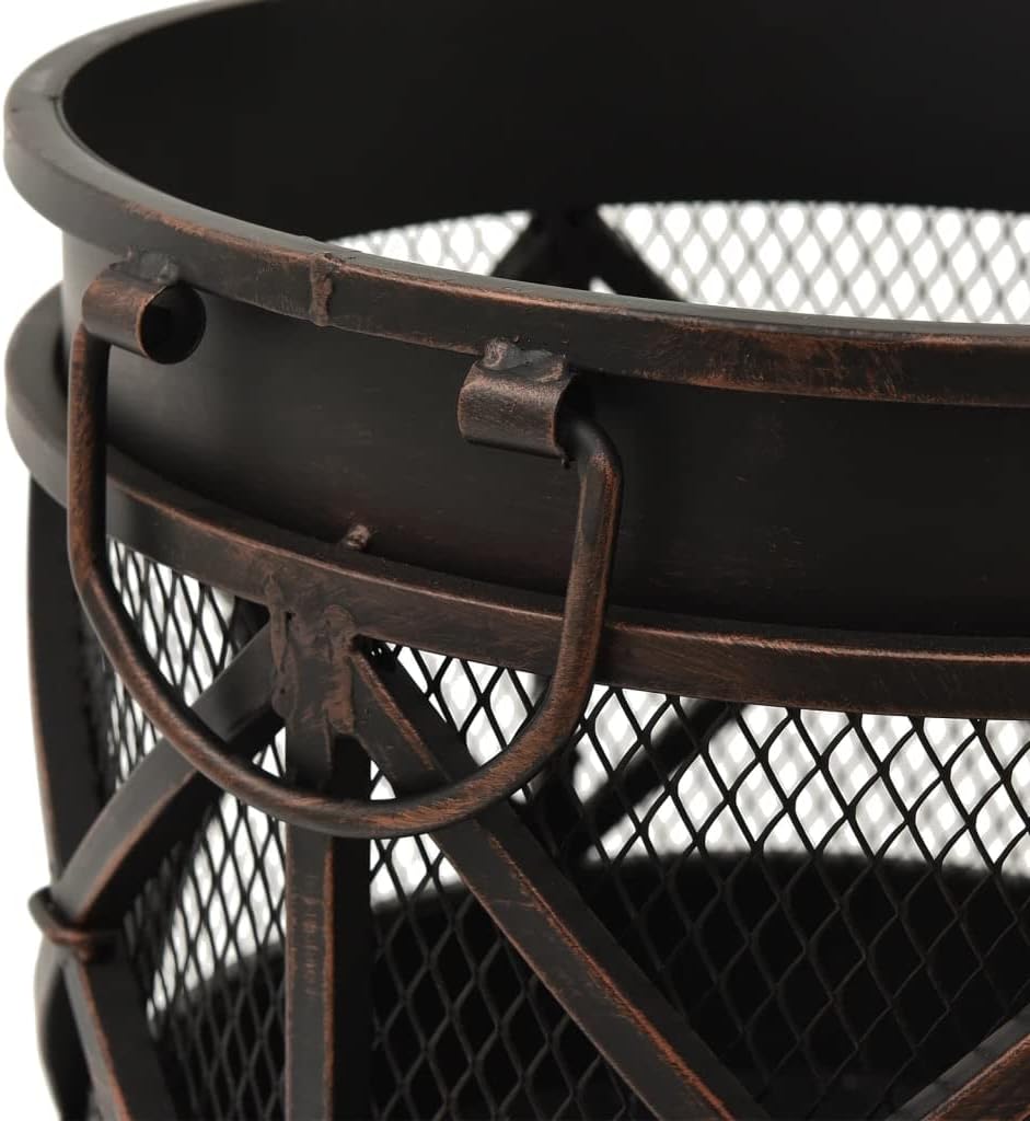 Rustic Outdoor Fire Pit, Φ16.5