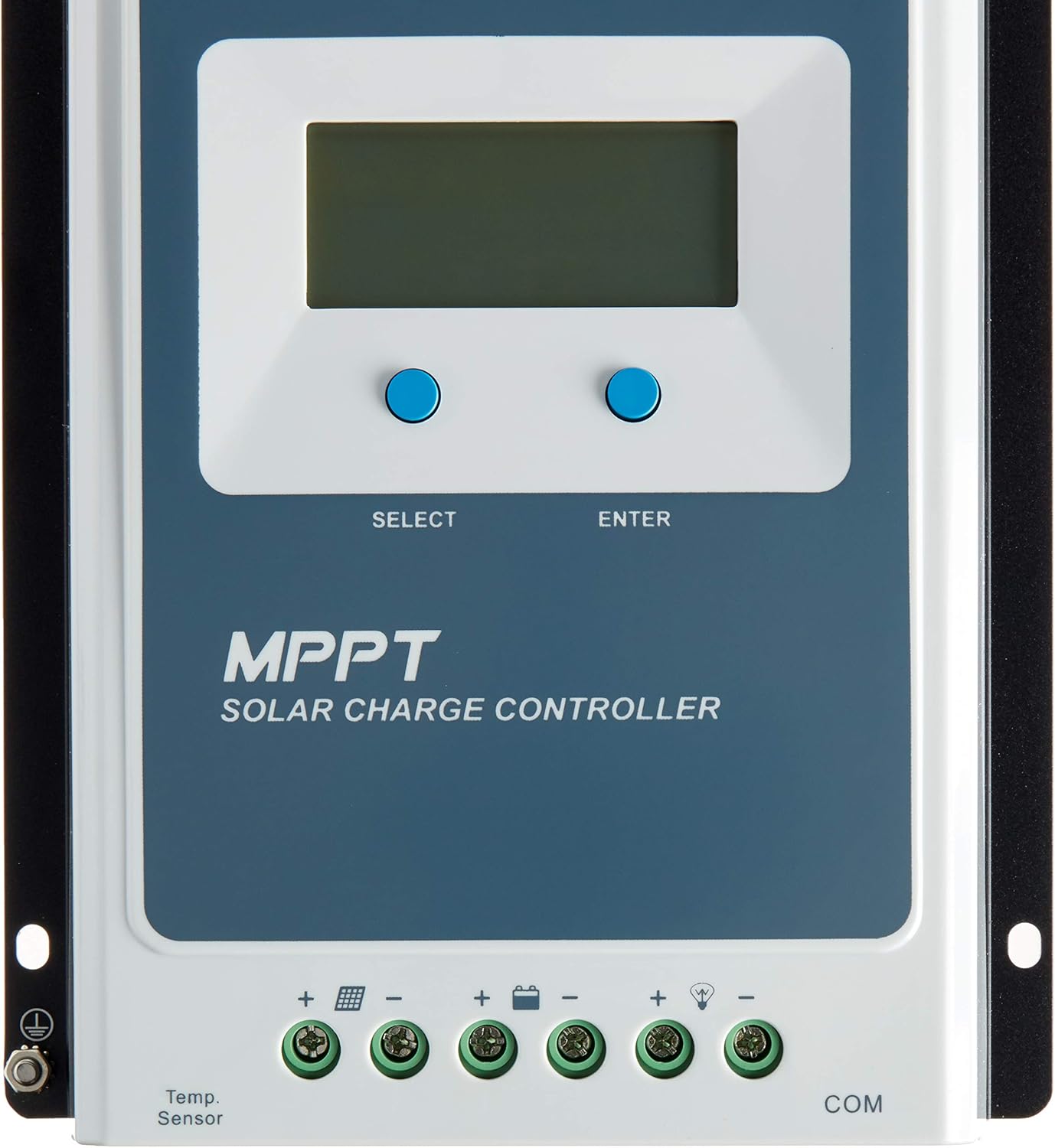 EPEVER MPPT Solar Charge Controller 30A 100V PV 3210AN Negative Ground with MT50 Remote Meter Temperature Sensor PC Communication Adapter