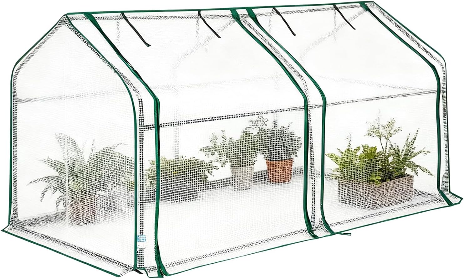 Small Greenhouse - Portable Miini Greenhouse, Plant Cover Tent, Long Lasting Weather Resistant Tool, Small Garden Tents for Enthusiast Family Friends Inside Home Outdoor Vegetable Plant