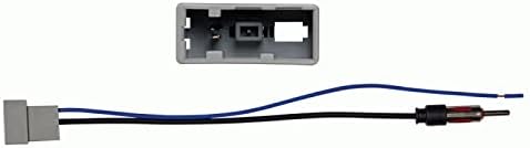 Single and Double DIN Car Stereo Radio Install Kit Package Compatible with 370Z 2009, 2010, 2011, 2012, 2013, 2014, 2015, 2016, 2017, 2018, 2019, & 2020 with Factory Amplifier