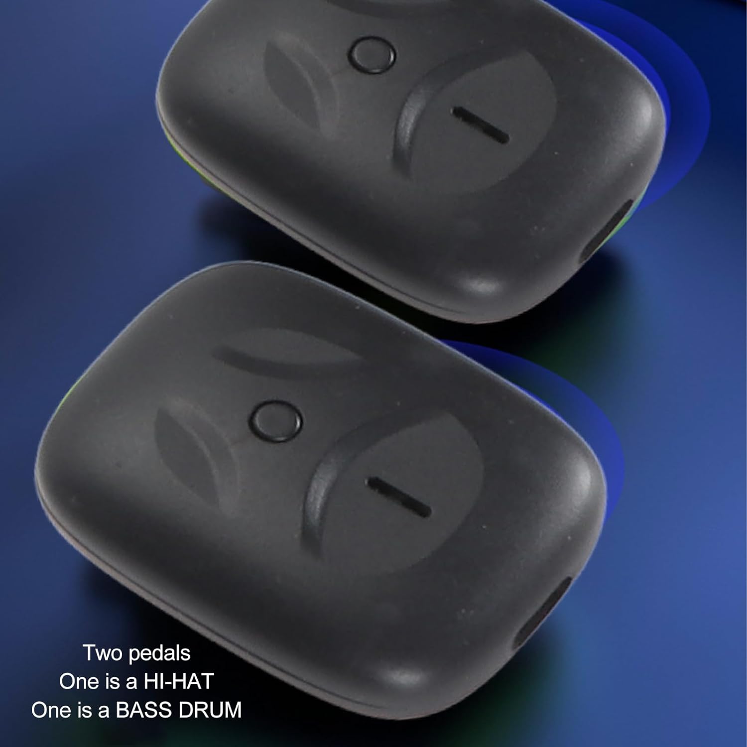 Electronic Drum Set,Portable Virtual Drum Set with 3D Motion Sensing,Virtual Pocket Drum with 2 Air Drum Sticks & Pedals & Bluetooth Adapter for Kids Adults Beginners