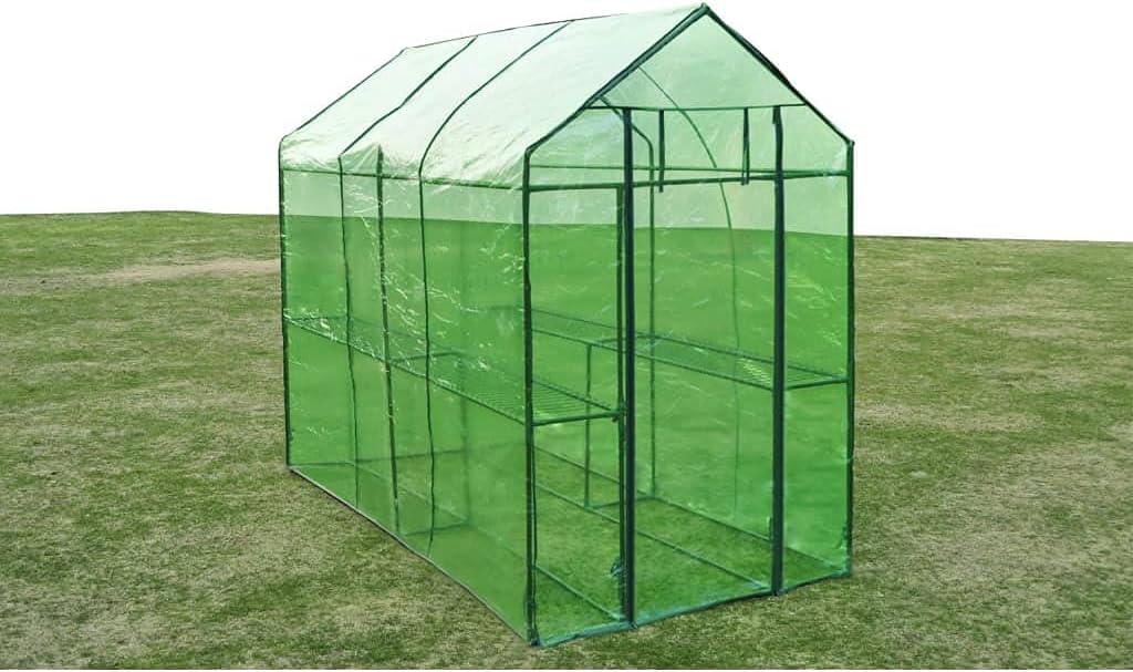 Greenhouse Steel XL,SunlightEnhancing Greenhouse with Unbreakable Cover for Indoor Gardening Garden Greenhouses, Gardening Structures