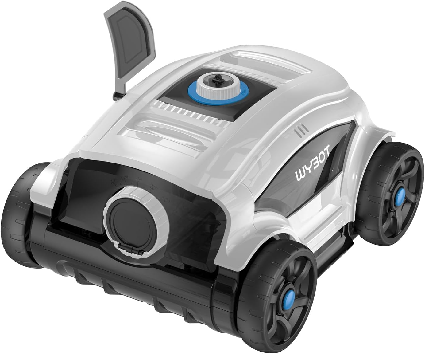 WYBOT Osprey 300II Cordless Robotic Pool Vacuum, 130 Mins Runtime, Pool Cleaner with 45W Powerful Suction, LED Indicator, Auto-Parking, Ideal for Above/Inground Pools up to 120m²